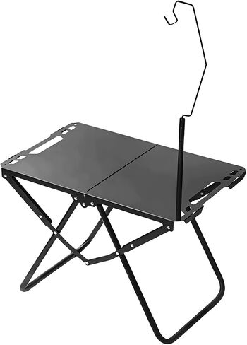 Portable Waterproof Foldable Outdoor Camping Table with Light Pole in Kuwait