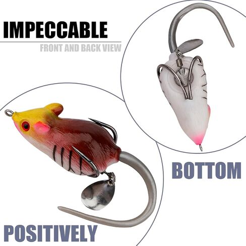 Fishing Topwater Lures Frog Swimbaits Soft Silicone Plastics Bionic Floating Baits Weedless Design for Bass Trout Crappie Flounder Saltwater Freshwater Kit in Kuwait