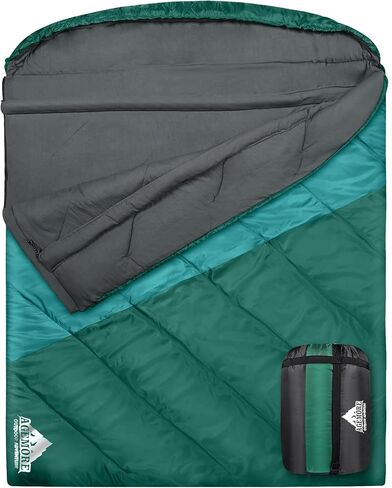 Double Sleeping Bag for Adults, Queen Size 2 Person Sleeping Bag in Saudi Arabia
