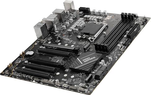 MSI PRO B760-VC WiFi ProSeries Motherboard (Supports 12th/13th Gen Intel Processors, LGA 1700, DDR5, PCIe 4.0, M.2, 2.5Gbps LAN, USB 3.2 Gen2, Wi-Fi 5, ATX) (Renewed) in Saudi Arabia