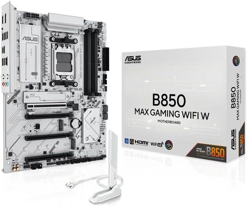 NEWEGG Motherboard CPU Memory Combo-B850 ATX Motherboard Bundle with Ryzen 5 9600X 6-Core 3.9GHz CPU and 16GB (2 x 8GB) 288-Pin PC RAM DDR5 6000 Desktop Memory in Kuwait