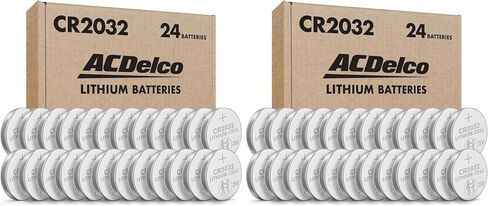 Powermax ACDelco 24-Count CR2032 Batteries, Lithium 3V Coin Cell Button Battery Pack for Watch and Small Electronics, 5 Year Shelf Life in Saudi Arabia