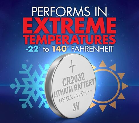 Powermax ACDelco 24-Count CR2032 Batteries, Lithium 3V Coin Cell Button Battery Pack for Watch and Small Electronics, 5 Year Shelf Life in Saudi Arabia