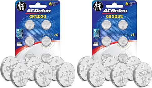 Powermax ACDelco 24-Count CR2032 Batteries, Lithium 3V Coin Cell Button Battery Pack for Watch and Small Electronics, 5 Year Shelf Life in Saudi Arabia