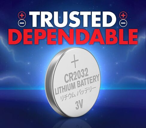 Powermax ACDelco 24-Count CR2032 Batteries, Lithium 3V Coin Cell Button Battery Pack for Watch and Small Electronics, 5 Year Shelf Life in Saudi Arabia