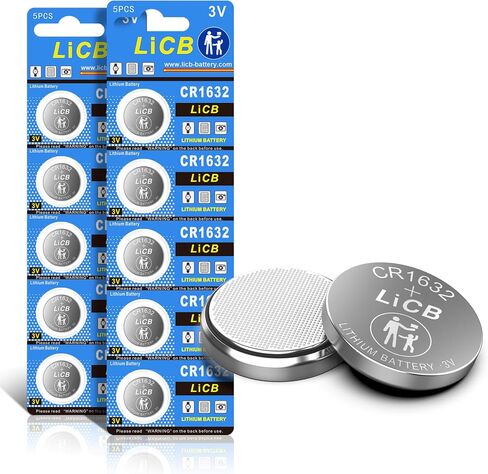 LiCB 10 Pack CR1632 3V Lithium Battery CR 1632 in Saudi Arabia