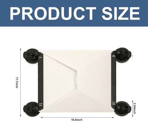 Starlink Mini Mount, Ultra Strong Suction Cup Car Mount, Window, Roof & Sunroof Holder, Tool-Free Installation for RV, Truck, Boat & Camping in Saudi Arabia