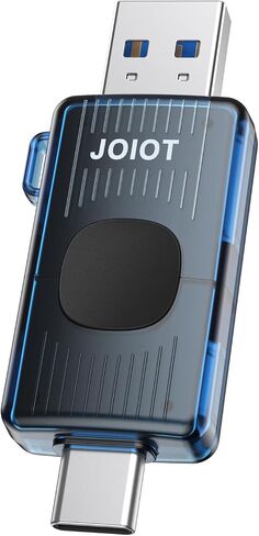 JOIOT 64GB USB C Flash Drive USB 3.2 Gen 1 up to 110MB/s Retractable, Blue in Kuwait