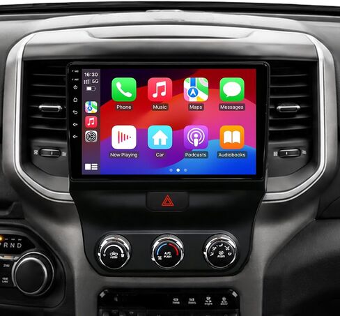 10.2" 64GB Car Radio Stereo for 2019-2024 Dodge Ram 1500 2500 3500 (Mamual A/C), Upgrade Plug and Play Android 13 Head Unit with Wireless Carplay/Android Auto/1080P Backup Camera/AM FM in Saudi Arabia