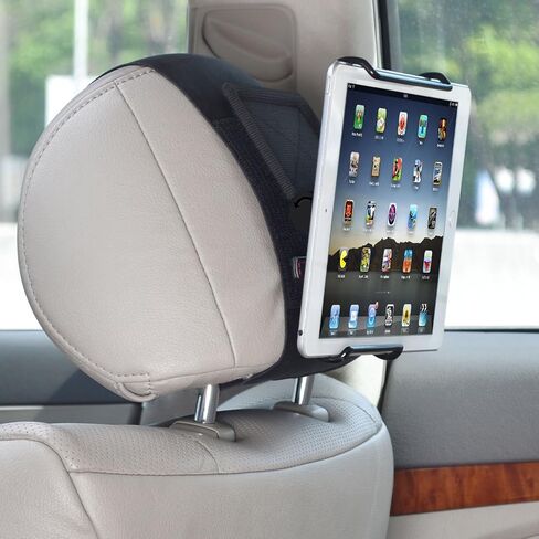 TFY Angle Adjustable Car Headrest Mount Holder for 12.9" Tablets in Saudi Arabia