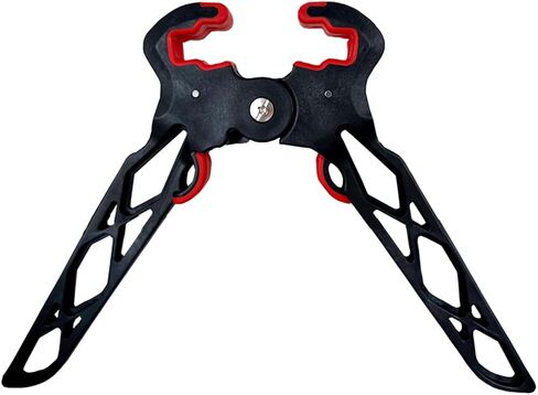 Archery Bow Stand Folding Compound Bow Stands Bow Jack Limbs Clamp Kickstand Ground Holder for Outdoor Hunting Shooting Accessories (Standard) in Saudi Arabia