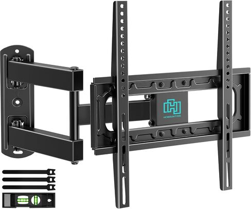 HCMOUNTING Outdoor Weatherproof Full Motion TV Wall Mount for 26–65" Flat & Curved TVs in Kuwait