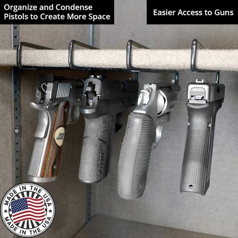 Gun Storage Solutions Pack of 4 Original Handgun Hangers in Saudi Arabia