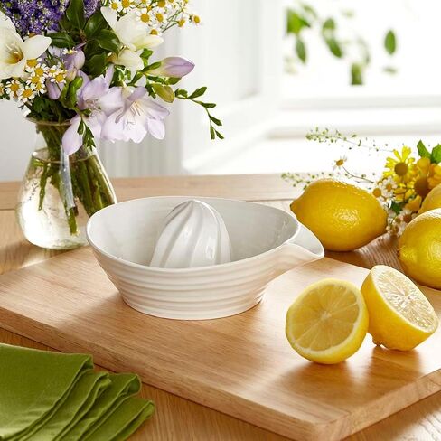 Portmeirion Sophie Conran Citrus Juicer with Pouring Spout, 9 Oz - White in Saudi Arabia