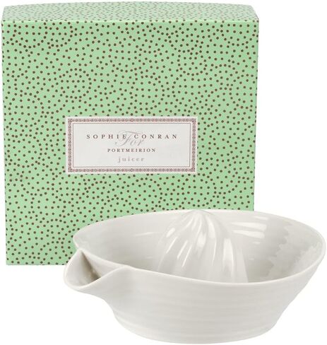 Portmeirion Sophie Conran Citrus Juicer with Pouring Spout, 9 Oz - White in Saudi Arabia
