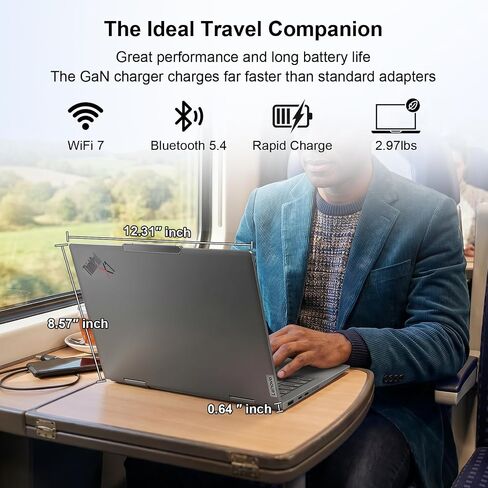 Lenovo ThinkPad X1 Business 2-in-1 Laptop, Intel Ultra 7 258V, 1TB SSD in Saudi Arabia