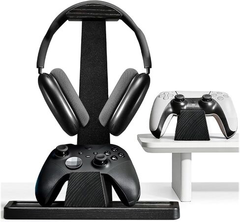 UPERGO Headphone and Headset Stand with Controller Holders for Gaming Desk in Kuwait