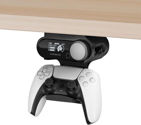 BRAINWAVZ Under Desk Mount & Game Controller Hanger for SteelSeries Arctis Nova Pro, Elite and Pro Omni Wireless Base Station – Easy Install with Screws or VHB Tape – Clean, Organized Gaming Setup in Saudi Arabia