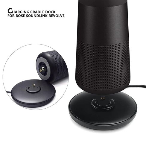 شاحن حامل شحن WZHENB لـ Bose Soundlink Revolve/Soundlink Revolve+ (السلسلة II) Revolve Plus/Plus 2 مكبر صوت قاعدة شحن بديلة in Kuwait