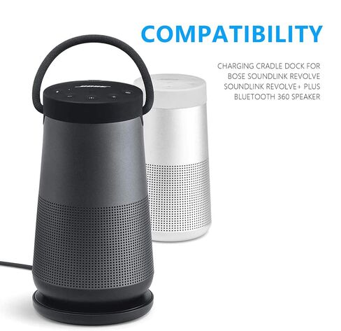 شاحن حامل شحن WZHENB لـ Bose Soundlink Revolve/Soundlink Revolve+ (السلسلة II) Revolve Plus/Plus 2 مكبر صوت قاعدة شحن بديلة in Kuwait