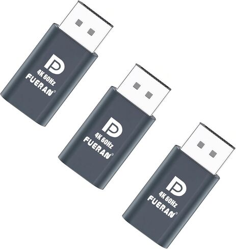DP-4K60HZ DisplayPort Headless Ghost Display Emulator for PC DP displayport Dummy Plug-fit Headless 1080@120Hz-3840x2160@60hz FHD-Display Port Dummy Plug (DP-4K-60Hz-3P) in Saudi Arabia