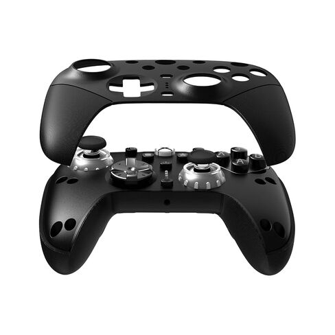 وحدة تحكم لاسلكية 8Bitdo Ultimate 3E لأجهزة Xbox Series X|S والكمبيوتر الشخصي، رمادي | مرخص رسميًا، 2.4 جيجا لأجهزة Xbox، أجزاء قابلة للتبديل، عصا تحكم TMR، 2 توقف للزناد، قاعدة شحن لاسلكية، مقبض محسن in Kuwait