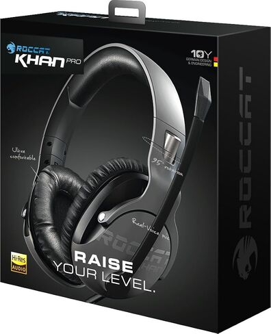ROCCAT Khan Pro - Competitive High Resolution Gaming Headset, Gray in Saudi Arabia