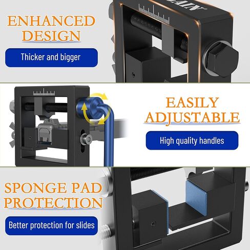 SporGain Sight Pusher Tool for Square Slides, Precision Heavy-Duty Frame in Saudi Arabia