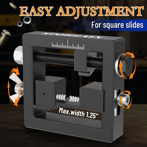 SporGain Sight Pusher Tool for Square Slides, Precision Heavy-Duty Frame in Saudi Arabia