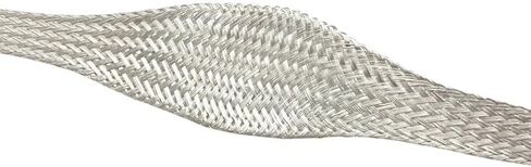 1Meter Silver Plated Braided Sleeve 6 mm Metal Sheath Interference Screening Audio Wire Wrap Signal Cable Shielding in Saudi Arabia