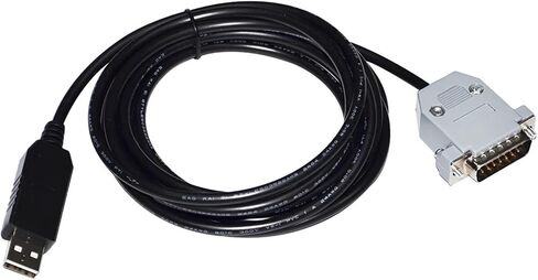 ZHANGLH F&T>D*I FT232RL USB to D-SUB 15 PIN DB-15 Male Connector RS232 Serial Communication Cable for OXIMAX N-600X(3M) in Saudi Arabia