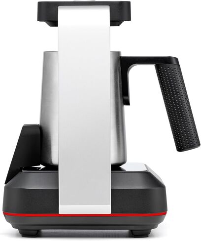 SAKI Turkish Coffee Maker, Electric with Open Form Design, SandBrew Technology, Peak Foam Detection, 100% Plastic-Free Stainless Steel, Dishwasher Safe, 1-5 Cup, 120V - Black in Saudi Arabia