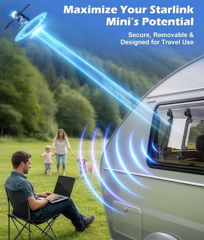 Starlink Mini Mount,Starlink Mini Car Mount, Strong Suction Cup Mount in Saudi Arabia
