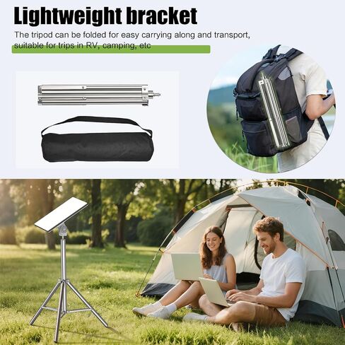 Starlink Mini Tripod Mount with 1/4" Screw Adapter, Stainless Steel Telescopic Stand, Adjustable Height & 360° Tilt, Universal Ball Head for Versatile Angle Adjustment. (mn03) in Saudi Arabia