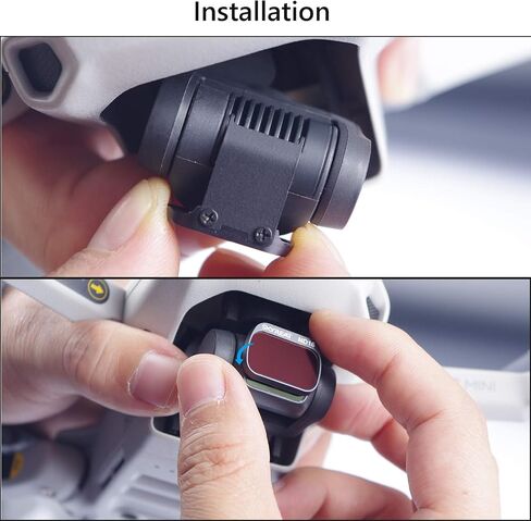 مجموعة فلاتر Skyreat ND لملحقات DJI Mavic Mini 4K/Mini 2 /Mini SE، 6 عبوات-(CPL، UV، ND8، ND16، ND32، ND64) in Kuwait