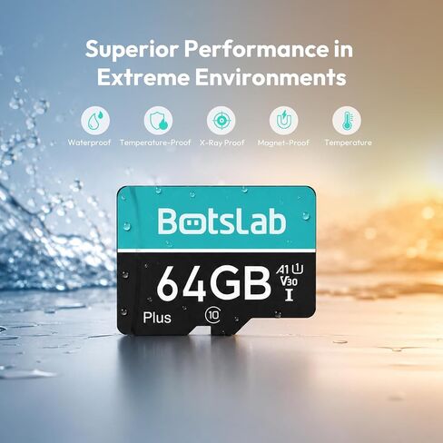 BOTSLAB 64G Micro SD Card for Botslab Dash Cam in Kuwait