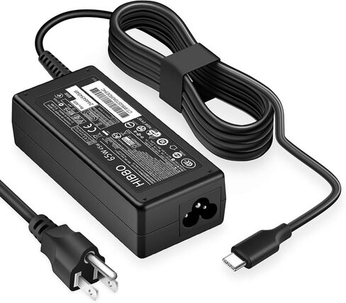 Charger Compatible with HP Laptop Chromebook 65W 45W USB C Power Adapter in Saudi Arabia