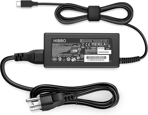 Charger Compatible with HP Laptop Chromebook 65W 45W USB C Power Adapter in Saudi Arabia