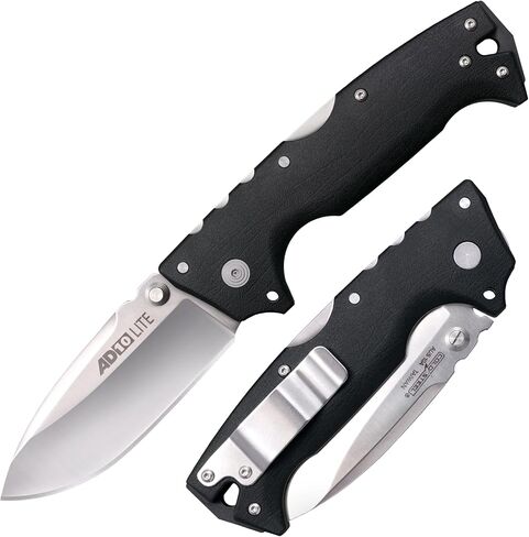 Cold Steel AD-10 Lite 3.5" AUS10A Steel Ultra-Sharp Blade 5.25" GFN Handle Tactical Folding Knife with Tri-Ad Locking Mechanism in Saudi Arabia