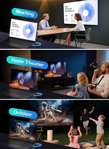 2027 جهاز إرسال واستقبال HDMI لاسلكي جديد 360 قدم/110 متر، مدخل فك تشفير 4K، إخراج 1080 بكسل مع شاشة LED، طقم موسع لاسلكي محمول 2.4 جيجا/5.8 جيجا للكمبيوتر/الكمبيوتر المحمول/صندوق التلفزيون/جهاز العرض للمراقبة in Kuwait