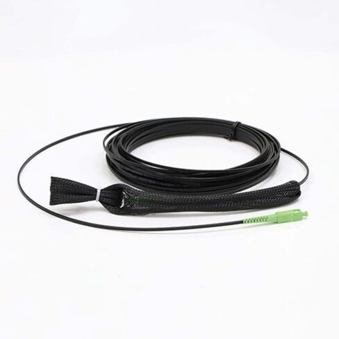 STEREN SC/APC-SC/APC Fiber Optic Patch Cord, Black, 100ft in Saudi Arabia