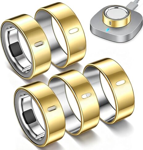 5 Pack TPU Cover Compatible for Oura Ring Gen 4/Gen 3 Protector-Size 8 in Kuwait