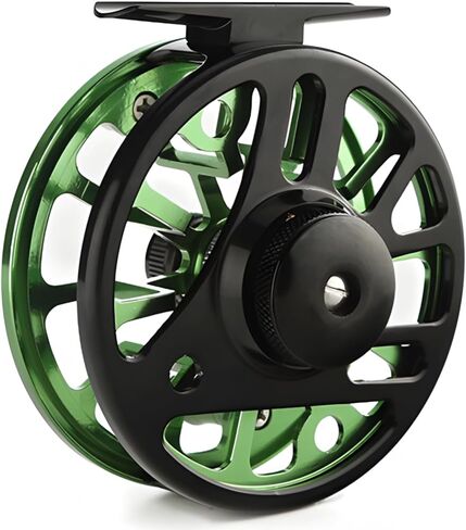 Fly Fishing Reel, CNC Machined Aluminum, Lightweight and Portable, Corrosion-Resistant, One-Way Bearing, for Anglers in Saudi Arabia