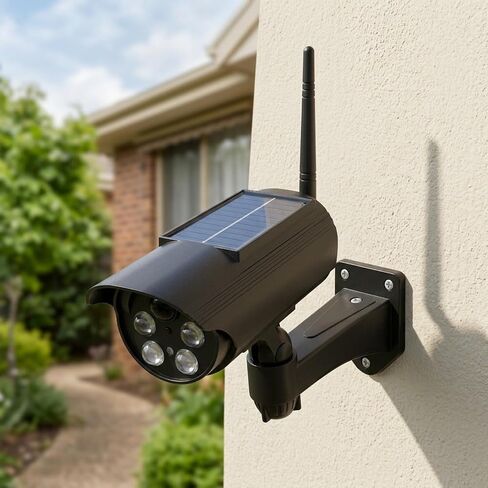 Solar Dummy Security Camera with Motion Sensor in Saudi Arabia