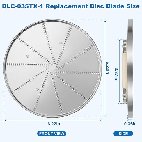 DLC-035TX-1 Replacement Disc Blade (Fine Grating Disc) Fit for Cuisinart in Saudi Arabia