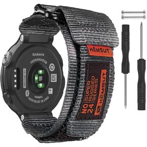 SMITHA Compatible with Garmin Forerunner 235, Rugged Replacement Watch Band Strap Wristband for 220/230/235/620/630/735XT/235 Lite Smart Watch for Women Men in Saudi Arabia