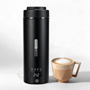 Travel Electric Kettle 16oz, Smart Water Bottle with 4 Temperature Control in Kuwait