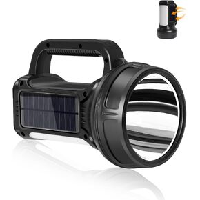 ERAY Solar Flashlight, Rechargeable Handheld Flashlights 1500 Lumens in Kuwait
