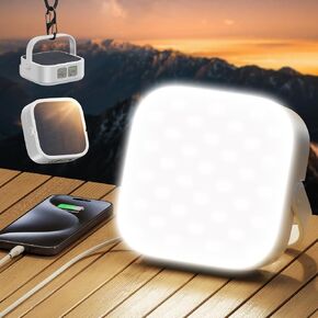 Eventek Solar Camping Lights 10000mAh, Rechargeable Solar Camping Lantern Up to 100+ Hours & 4 Light Modes, Portable IP65 Waterproof LED Camping Light for Camp, Tent, Power Outages Emergency in Saudi Arabia