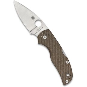Spyderco Native 5 Micarta Folding Pocket Knife, PlainEdge in Saudi Arabia